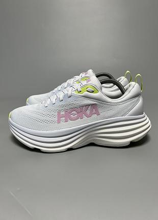 Кросівки для комфортної ходьби бігу тренувань hoka one one bondi 8 оригінал 1127952 scp