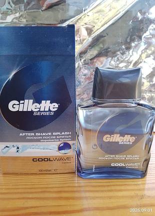 Мужской лосьон после бритья свежий 100 мл gillette series