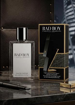 Чоловічі парфуми carolina herrera bad boy 60мл