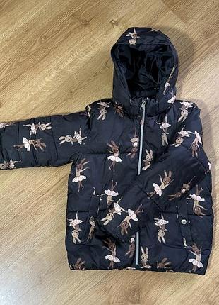 Тепла куртка h&m на дівчинку