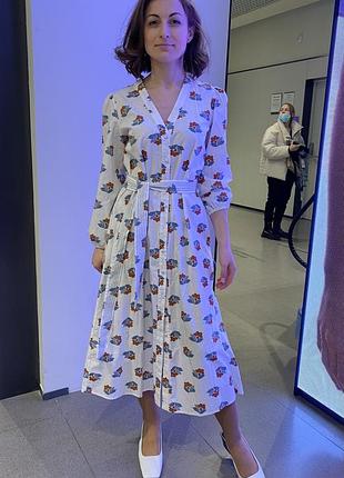 Zara сукня квіти