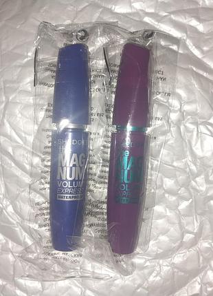Новая тушь для ресниц водостойкая 4д. the magnum volum' express waterproof.