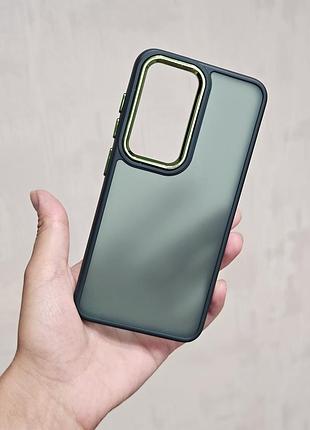 Samsung s23 чехол бампер s23 зеленый