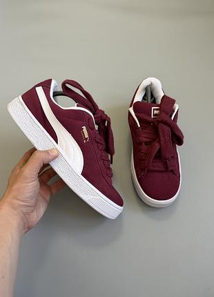Puma suede xl red 40.5(25.5cm)