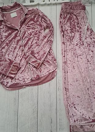Розкішна велюрова піжама matalan (м)