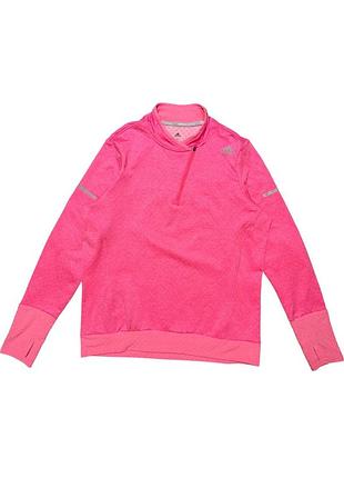 Спортивный лонгслив термокофта adidas running climaheat