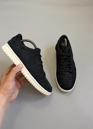Air jordan 1 low black python 40.5(25.5cm)og retro