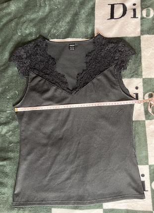 Футболка блуза shein черная 🖤