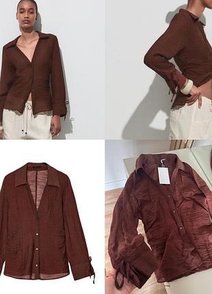 Сорочка блуза zara нова хс!