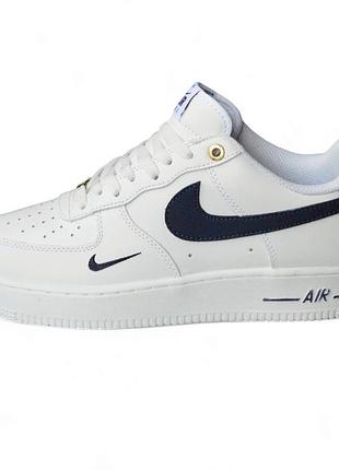 Nike air force 1 white blue 43