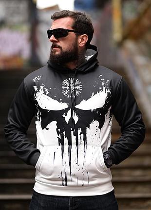 Мілтарі худі punisher🖤