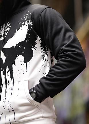 Мілтарі худі punisher🖤 5
