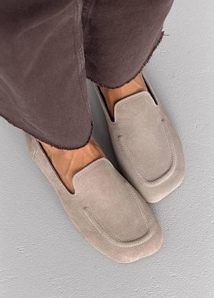 Анатомические лоферы barefoot TM️ nikart
цвет: бежевый, натуральная замша