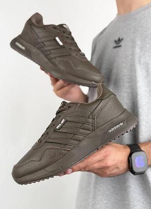 Мужские кроссовки adidas retropy brown