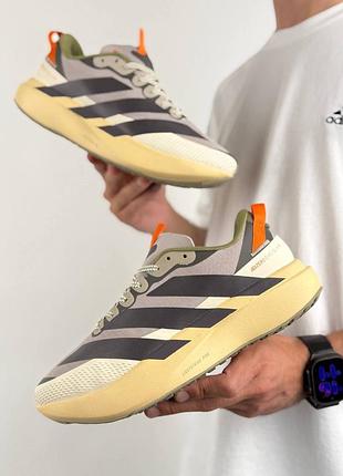 Мужские кроссовки adidas adizero evo sl atr taupe beige orange