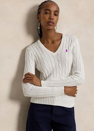 Бавовняний джемпер в коси, lauren ralph lauren