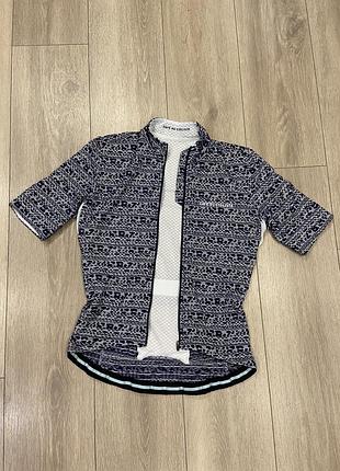 |м| жіноча -унісекс велофутболка cafe du cycliste / велоджерсі / джерсі cafe du cycliste francine women jersey
