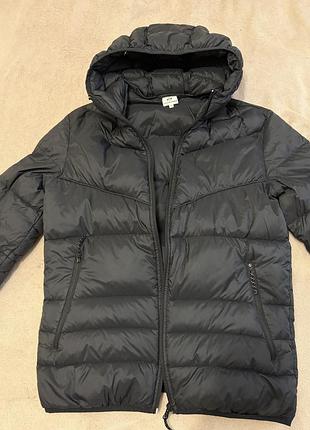 Куртка чоловіча jack & jones чорна демісезонна