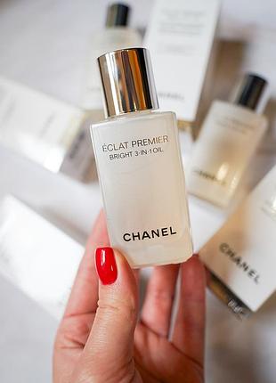 Олія для обличчя та шиї éclat premier bright 3-in-1 oil