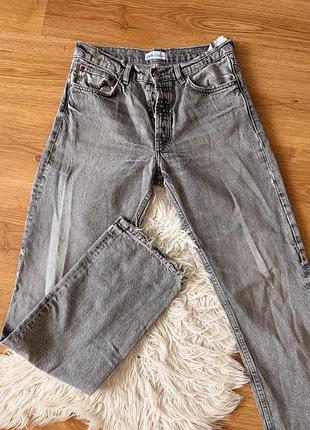 Широкі жіночі джинси zara