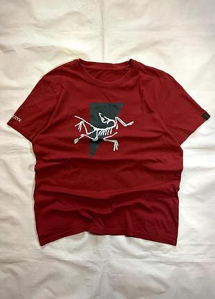 Футболка оригінальна! arc'teryx outdoor t-shirt big logo