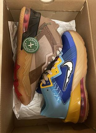 Кросівки nike lebron 18 low x space jam, розмір 35,5