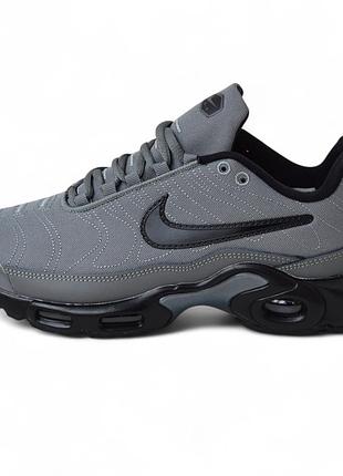 Nike air max plus tnpo gray black серые с черным 43