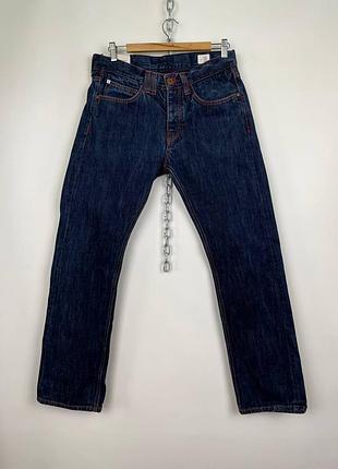 Henri lloyd 1963 premium selvedge jeans мужские базовые джинсы селёж 32