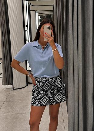 Спідниця геометричний принт topshop s розмір