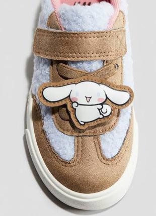 Кросівки дитячі sanrio 29 розмір устілка 18 см | плюшеві на липучках