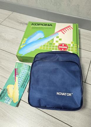 Аппарат дарсонваль корона novator (5 электродов). производитель украинская