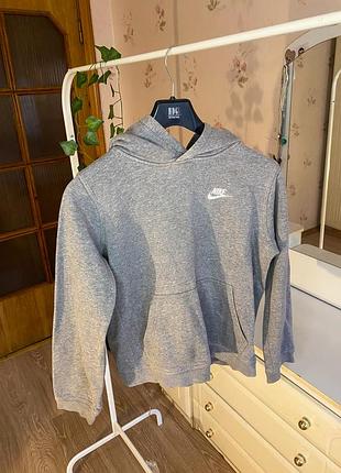 Дитяча толстовка/худі сіра nike