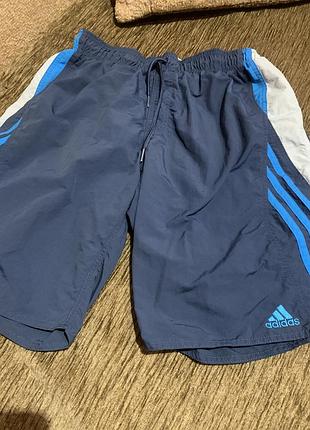 Брендові спортивні довгі шорти  adidas