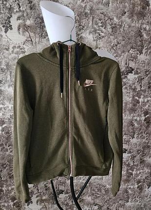 Женская спортивная кофта, толстовка, зип худи nike air zip hoodie