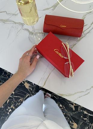 Леопардові окуляри cartier 🖤✨🐆