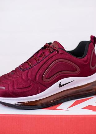 Nike air max 720 бордовые