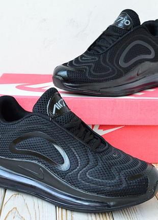 Nike air max 720 черные, сетка 990 грн