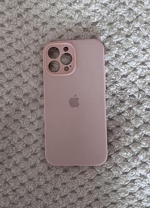 Пудровий чохол на iphone 13 pro max