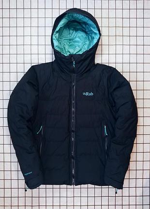 Пуховик rab valiance jacket на технологии pertex® shield водонепроницаемый