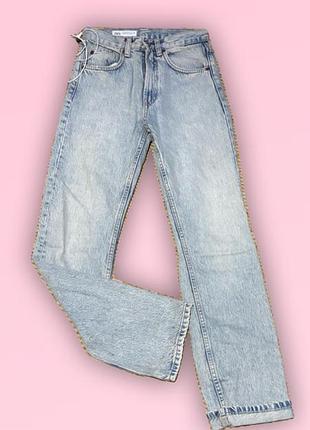 Джинси жіночі zara світлі xs / eur 34