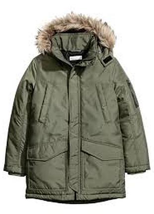Зимняя куртка h&amp;m 6-7(122)