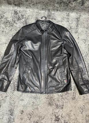 Шкіряна куртка philipp plein