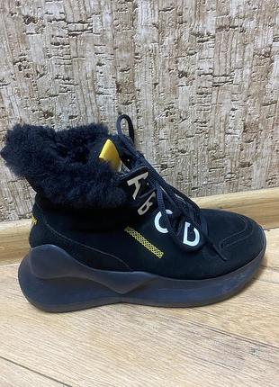 All shoes зимние замшевые ботинки/хайтопы