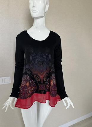 Стильна ексклюзивна блуза від desigual