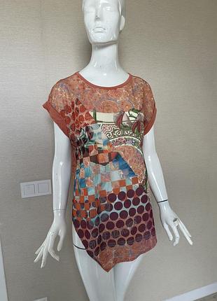 Ексклюзивна оригінальна асиметрична блуза desigual