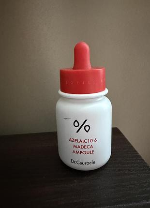 Сироватка з азелаїновою кислотою dr.ceuracle azelaic 10 medeca ampoule