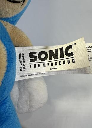 Мʼяка іграшка сонік, sega 6