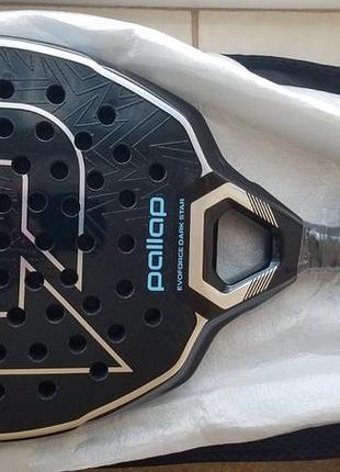 Ракетка для паделу 2026 pallap padel evoforce darkstar dual carbon