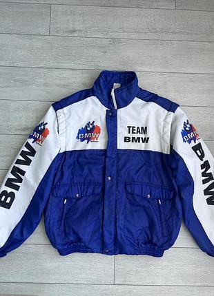 Мотокуртка бмв bmw m-power grand prix project racing transformer jacket vintage retro size xl хл розмір мото куртка джекет вінтаж ретро