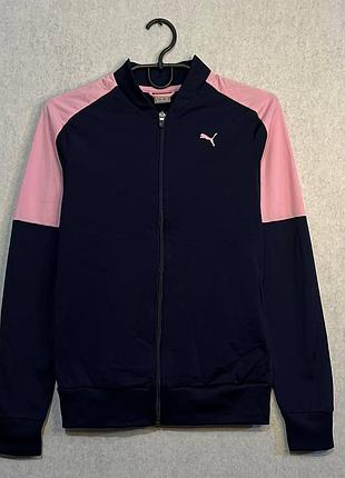 Puma clean tricot track jacket жіноча олімпійка s